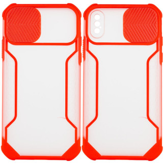 Чохол Camshield matte Ease TPU зі шторкою для Apple iPhone XS Max (6.5") Червоний - Інтернет-магазин спільних покупок ToGether