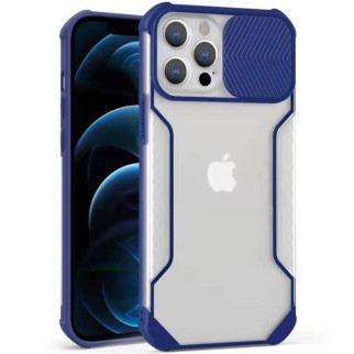 Чохол Camshield matte Ease TPU зі шторкою для Apple iPhone 11 Pro Max (6.5") Синій - Інтернет-магазин спільних покупок ToGether