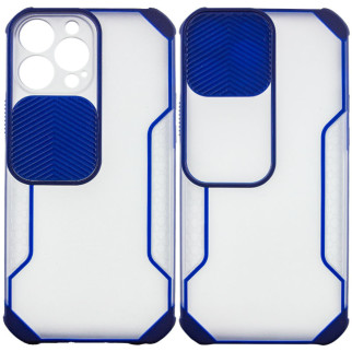 Чохол Camshield matte Ease TPU зі шторкою для Apple iPhone 13 Pro (6.1") Синій - Інтернет-магазин спільних покупок ToGether