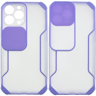 Чохол Camshield matte Ease TPU зі шторкою для Apple iPhone 13 Pro (6.1") Бузковий - Інтернет-магазин спільних покупок ToGether
