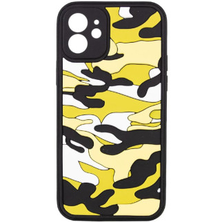 Чохол TPU+PC Army Collection для Apple iPhone 12 (6.1") Жовтий - Інтернет-магазин спільних покупок ToGether