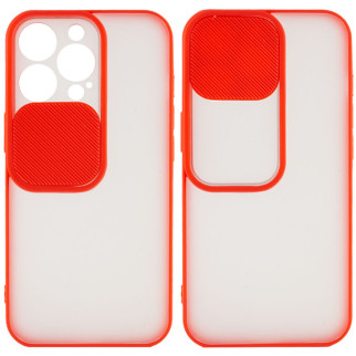 Чохол Camshield mate TPU зі шторкою для камери для Apple iPhone 13 Pro (6.1") Червоний - Інтернет-магазин спільних покупок ToGether