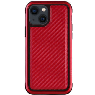 Чохол PC+TPU+Metal K-DOO MARS Series для Apple iPhone 13 (6.1") Carbon Red - Інтернет-магазин спільних покупок ToGether