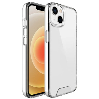 Чохол TPU Space Case transparent для Apple iPhone 13 (6.1") Прозорий - Інтернет-магазин спільних покупок ToGether