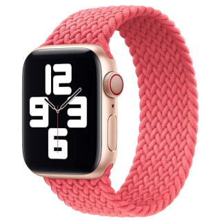 Ремінець Braided Solo Loop (AAA) для Apple watch 38mm/40mm 135mm Рожевий - Інтернет-магазин спільних покупок ToGether