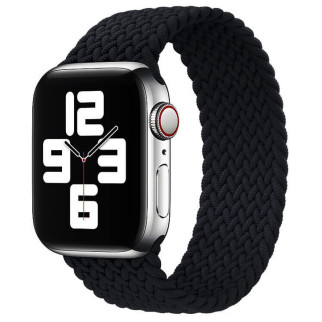 Ремінець Braided Solo Loop (AAA) для Apple watch 38mm/40mm 135mm Чорний - Інтернет-магазин спільних покупок ToGether