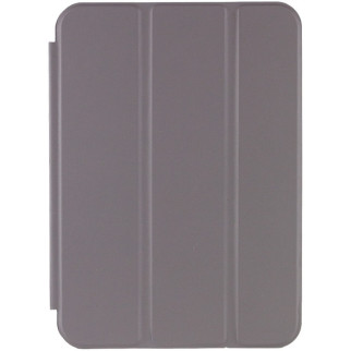 Чохол (книжка) Smart Case Series with logo для Apple iPad Mini 6 (8.3") (2021) Сірий / Dark Gray - Інтернет-магазин спільних покупок ToGether