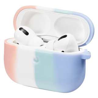 Силіконовий футляр Colorfull для навушників AirPods 3 Рожевий / Бузковий - Інтернет-магазин спільних покупок ToGether