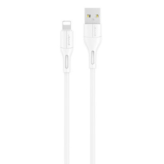 Дата кабель USAMS US-SJ500 U68 USB to Lightning (1m) Білий - Інтернет-магазин спільних покупок ToGether