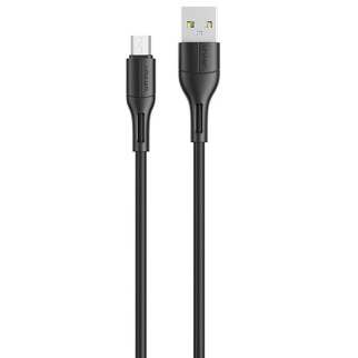 Дата кабель USAMS US-SJ502 U68 USB to MicroUSB (1m) Чорний - Інтернет-магазин спільних покупок ToGether