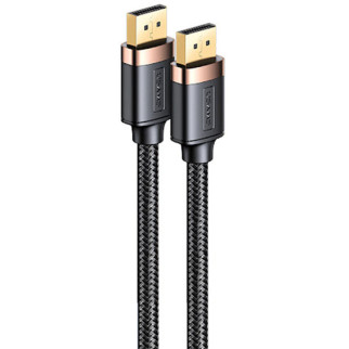 Дата кабель Usams US-SJ531 U74 4K HD DP To DP Cable (2m) Чорний - Інтернет-магазин спільних покупок ToGether