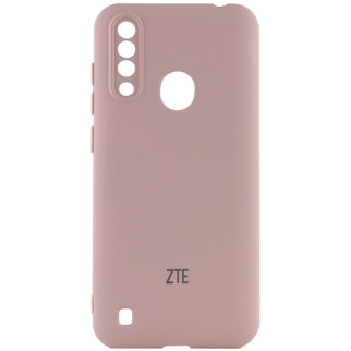 Чохол Silicone Cover My Color Full Camera (A) для ZTE Blade A7 Fingerprint (2020) Рожевий / Pink Sand - Інтернет-магазин спільних покупок ToGether