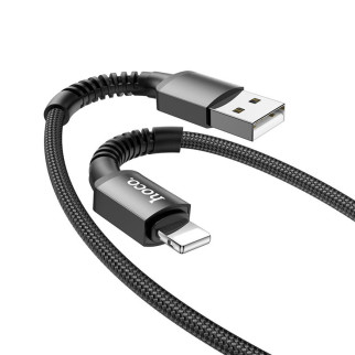 Дата кабель Hoco X71 "Especial" Lightning (1m) Чорний - Інтернет-магазин спільних покупок ToGether