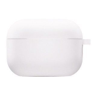 Силіконовий футляр з мікрофіброю для навушників Airpods 3 Білий / White - Інтернет-магазин спільних покупок ToGether