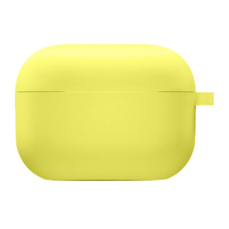 Силіконовий футляр з мікрофіброю для навушників Airpods 3 Жовтий / Bright Yellow - Інтернет-магазин спільних покупок ToGether