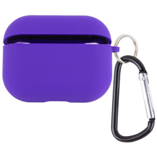Силіконовий футляр з мікрофіброю для навушників Airpods 3 Фіолетовий / Ultra Violet - Інтернет-магазин спільних покупок ToGether