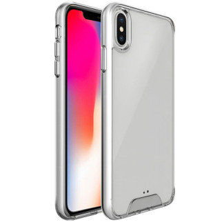 Чохол TPU Space Case transparent для Apple iPhone XS Max (6.5") Прозорий - Інтернет-магазин спільних покупок ToGether