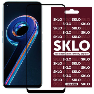 Захисне скло SKLO 3D для Realme 9 Pro / 9i / 9 5G / C35 / OnePlus Nord CE 2 Lite 5G Чорний - Інтернет-магазин спільних покупок ToGether