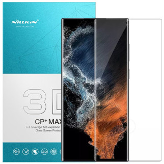 Захисне скло Nillkin (CP+ max 3D) для Samsung Galaxy S22 Ultra Чорний - Інтернет-магазин спільних покупок ToGether