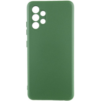 Чохол Silicone Cover Lakshmi Full Camera (A) для Samsung Galaxy A32 4G Зелений / Dark green - Інтернет-магазин спільних покупок ToGether