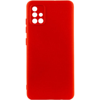 Чохол Silicone Cover Lakshmi Full Camera (A) для Samsung Galaxy A51 Червоний / Red - Інтернет-магазин спільних покупок ToGether