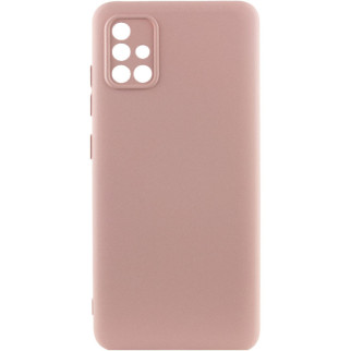 Чохол Silicone Cover Lakshmi Full Camera (A) для Samsung Galaxy A51 Рожевий / Pink Sand - Інтернет-магазин спільних покупок ToGether