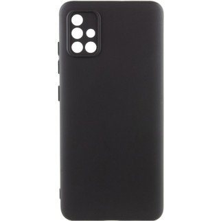 Чохол Silicone Cover Lakshmi Full Camera (A) для Samsung Galaxy A51 Чорний / Black - Інтернет-магазин спільних покупок ToGether