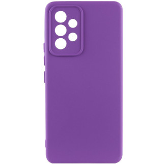 Чохол Silicone Cover Lakshmi Full Camera (A) для Samsung Galaxy A52 4G / A52 5G / A52s Фіолетовий / Purple - Інтернет-магазин спільних покупок ToGether