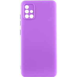 Чохол Silicone Cover Lakshmi Full Camera (A) для Samsung Galaxy A71 Фіолетовий / Purple - Інтернет-магазин спільних покупок ToGether