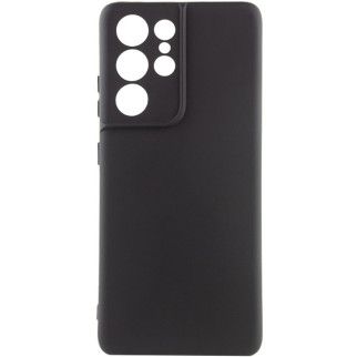 Чохол Silicone Cover Lakshmi Full Camera (A) для Samsung Galaxy S21 Ultra Чорний / Black - Інтернет-магазин спільних покупок ToGether