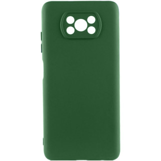 Чохол Silicone Cover Lakshmi Full Camera (A) для Xiaomi Poco X3 NFC / Poco X3 Pro Зелений / Dark green - Інтернет-магазин спільних покупок ToGether