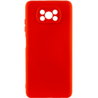 Чохол Silicone Cover Lakshmi Full Camera (A) для Xiaomi Poco X3 NFC / Poco X3 Pro Червоний / Red - Інтернет-магазин спільних покупок ToGether