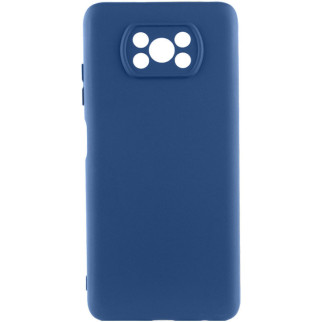Чохол Silicone Cover Lakshmi Full Camera (A) для Xiaomi Poco X3 NFC / Poco X3 Pro Синій / Navy Blue - Інтернет-магазин спільних покупок ToGether