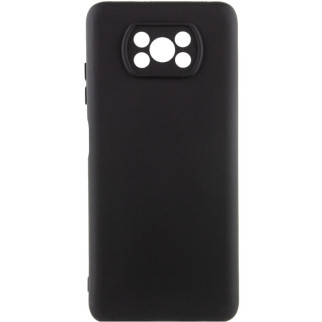 Чохол Silicone Cover Lakshmi Full Camera (A) для Xiaomi Poco X3 NFC / Poco X3 Pro Чорний / Black - Інтернет-магазин спільних покупок ToGether