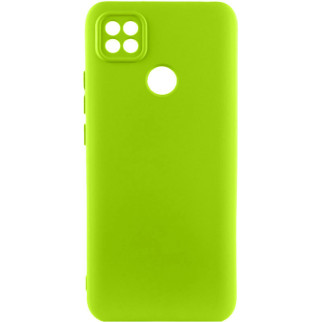 Чохол Silicone Cover Lakshmi Full Camera (A) для Xiaomi Redmi 9C Салатовий / Neon Green - Інтернет-магазин спільних покупок ToGether