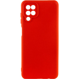 Чохол Silicone Cover Lakshmi Full Camera (A) для Samsung Galaxy A12 / M12 Червоний / Red - Інтернет-магазин спільних покупок ToGether