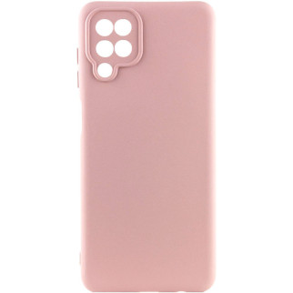 Чохол Silicone Cover Lakshmi Full Camera (A) для Samsung Galaxy A12 / M12 Рожевий / Pink - Інтернет-магазин спільних покупок ToGether