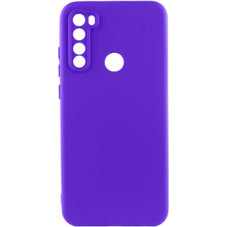 Чохол Silicone Cover Lakshmi Full Camera (A) для Xiaomi Redmi Note 8T Синій / Iris - Інтернет-магазин спільних покупок ToGether