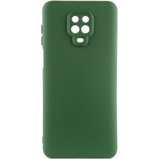 Чохол Silicone Cover Lakshmi Full Camera (A) для Xiaomi Redmi Note 9s / Note 9 Pro / Note 9 Pro Max Зелений / Dark green - Інтернет-магазин спільних покупок ToGether
