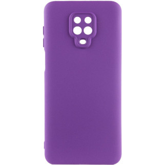 Чохол Silicone Cover Lakshmi Full Camera (A) для Xiaomi Redmi Note 9s / Note 9 Pro / Note 9 Pro Max Фіолетовий / Purple - Інтернет-магазин спільних покупок ToGether