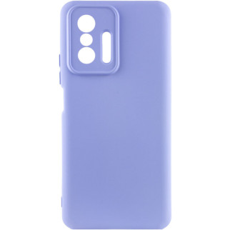 Чохол Silicone Cover Lakshmi Full Camera (A) для Xiaomi 11T / 11T Pro Бузковий / Dasheen - Інтернет-магазин спільних покупок ToGether