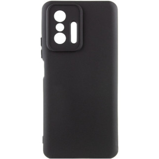 Чохол Silicone Cover Lakshmi Full Camera (A) для Xiaomi 11T / 11T Pro Чорний / Black - Інтернет-магазин спільних покупок ToGether