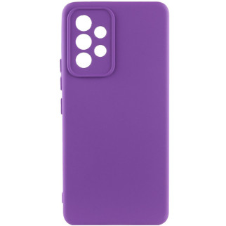 Чохол Silicone Cover Lakshmi Full Camera (A) для Samsung Galaxy A33 5G Фіолетовий / Purple - Інтернет-магазин спільних покупок ToGether