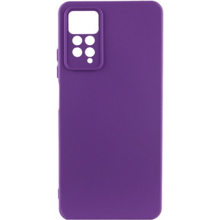 Чохол Silicone Cover Lakshmi Full Camera (A) для Xiaomi Redmi Note 11 Pro 4G/5G / 12 Pro 4G Фіолетовий / Purple - Інтернет-магазин спільних покупок ToGether
