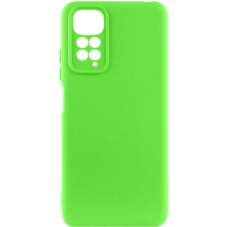 Чохол Silicone Cover Lakshmi Full Camera (A) для Xiaomi Redmi Note 11 (Global) / Note 11S Салатовий / Neon Green - Інтернет-магазин спільних покупок ToGether