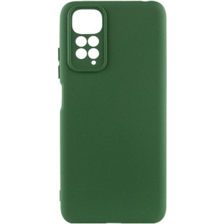 Чохол Silicone Cover Lakshmi Full Camera (A) для Xiaomi Redmi Note 11 (Global) / Note 11S Зелений / Dark green - Інтернет-магазин спільних покупок ToGether