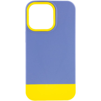 Чохол TPU+PC Bichromatic для Apple iPhone 13 Pro Max (6.7") Blue / Yellow - Інтернет-магазин спільних покупок ToGether
