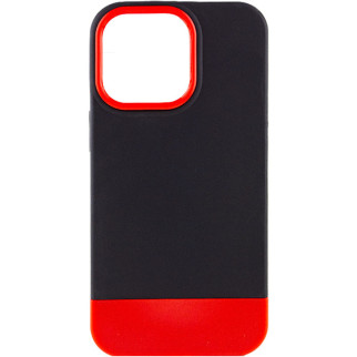 Чохол TPU+PC Bichromatic для Apple iPhone 13 Pro Max (6.7") Black / Red - Інтернет-магазин спільних покупок ToGether