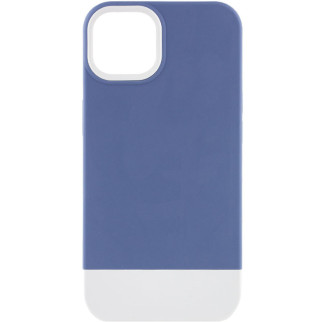 Чохол TPU+PC Bichromatic для Apple iPhone 12 Pro / 12 (6.1") Blue / White - Інтернет-магазин спільних покупок ToGether