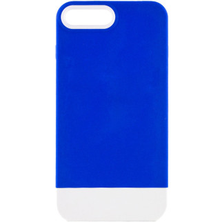 Чохол TPU+PC Bichromatic для Apple iPhone 7 plus / 8 plus (5.5") Navy Blue / White - Інтернет-магазин спільних покупок ToGether